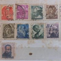 Francobolli Serie ordinaria 1961 - 14 Pz