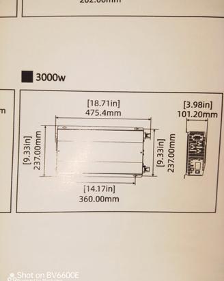 Inverter 3000W