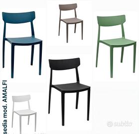 sedia amalfi in polipropilene arredo interno ester