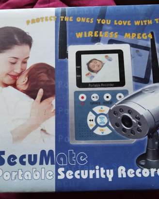 Baby monitor dvr recorder color wireless