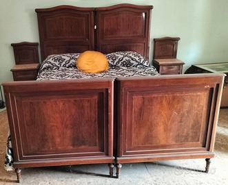 Camera matrimoniale completa primi '900.