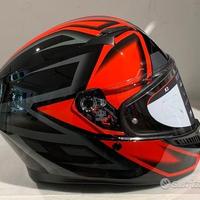 Casco AGV K3 COMPOUND BLACK/RED