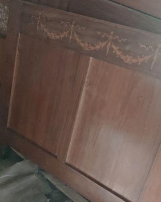 Letti singoli in legno primi '900