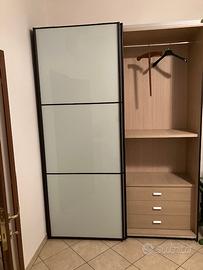 Armadio con cassettiera