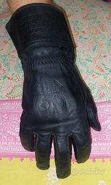 Guanti in pelle moto Route 66