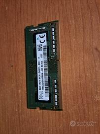 RAM sodimm 4gb 2400mt ddr4