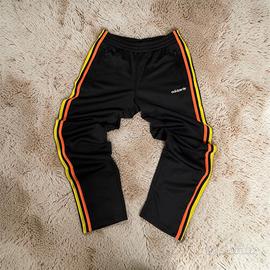 Tuta adidas nera acetata nuova taglia L da bimbo