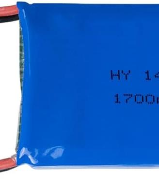 Batteria LiPo 7.4V 1700mAh 2S 5C Connettore JST