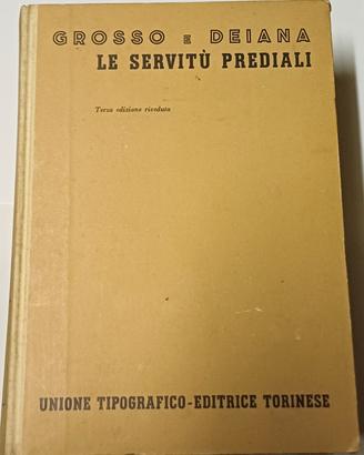 LE SERVITÙ PREDIALI N.2 VOLUMI *PERFETTI*