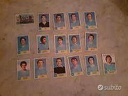 Set 16 figu Napoli album calciatori panini 1971/72