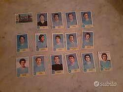 Set 16 figu Napoli album calciatori panini 1971/72