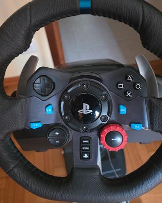 logitech g29 + Supporto Regolabile 