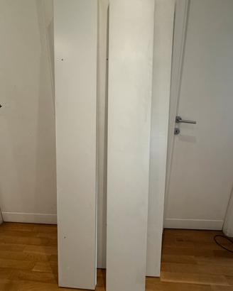 Mensole bianche ikea 190x26