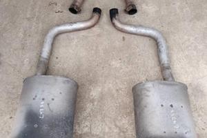 scarico originale corvette c6