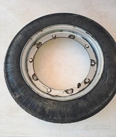 cerchio, camera d'aria e ruota kenda vespa 50
