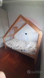 letto casetta 