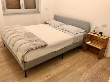 Letto matrimoniale con materassi