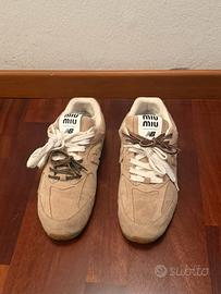 Scarpe New Balance x Miu Miu 574 Suede taglia 39