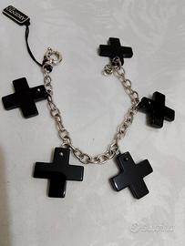 Bracciale di argento con onice nero!!!