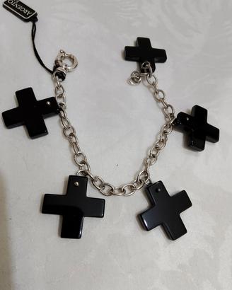 Bracciale di argento con onice nero!!!