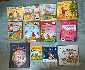 set di libri per bambini 6-8 anni in tedesco