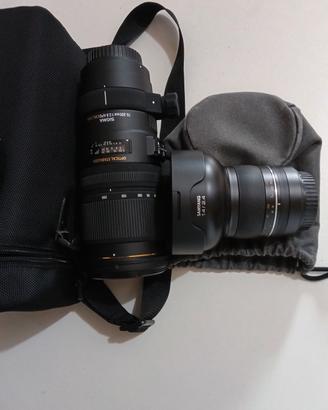 corredo CANON con accessori 