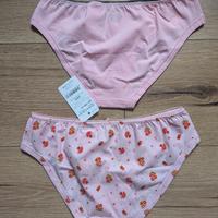set 2 PZ mutandine bambina 12-13 anni