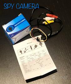 Mini camera cctv telecamera ahd tv1 cv1 cvbs siste