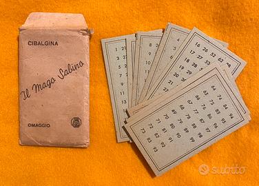 Gioco vintage Il mago Sabino