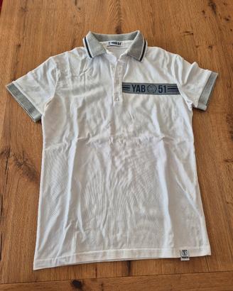 Polo bianca Yab51 TG M