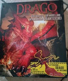 Libro con GIGANTESCO MODELLINO di DRAGO