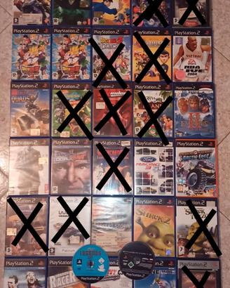 Giochi PS2 + accessori 