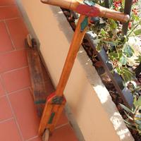 Monopattino legno anni '50