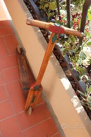 Monopattino legno anni '50
