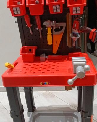 Banco da lavoro gioco Black & Decker con attrezzi 
