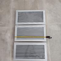 3 griglie ripresa aria condizionata con filtro