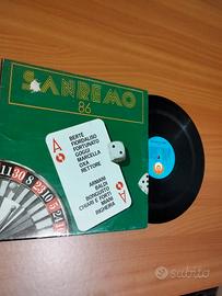 vinile Sanremo 86 