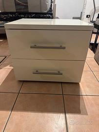 coppia di comodini per camera da letto