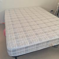 Materasso matrimoniale con rete a doghe  160x200