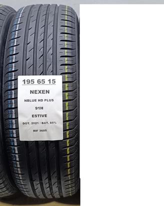 2 GOMME 195 65 15 NEXEN RIF3605