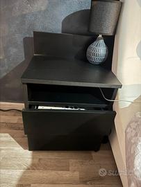 Set 2 comodini camera da letto