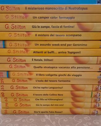 Libri di Geronimo Stilton "Storie da ridere"