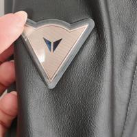 Giacca in pelle nera uomo Dainese