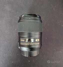 Nikon AF-S 60mm f/2.8 G ED Micro