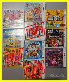 3DS NINTENDO - LOTTO 7 GIOCHI