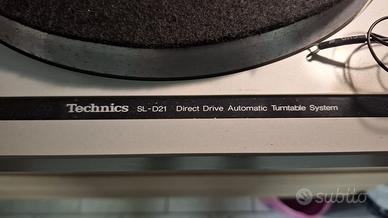 giradischi Technics SL-D21