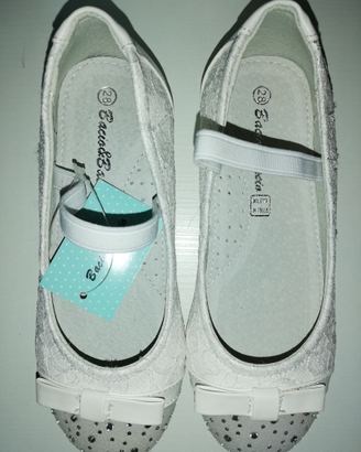 Scarpe cerimonia bimba n. 28