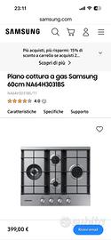 Piano cottura gas