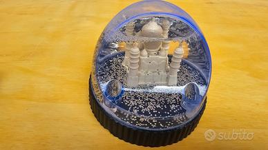 snow globe Taj Mahal - Palla con neve souvenir Ind