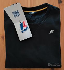 Felpa kway  Winter Time. nera . mis. XXL